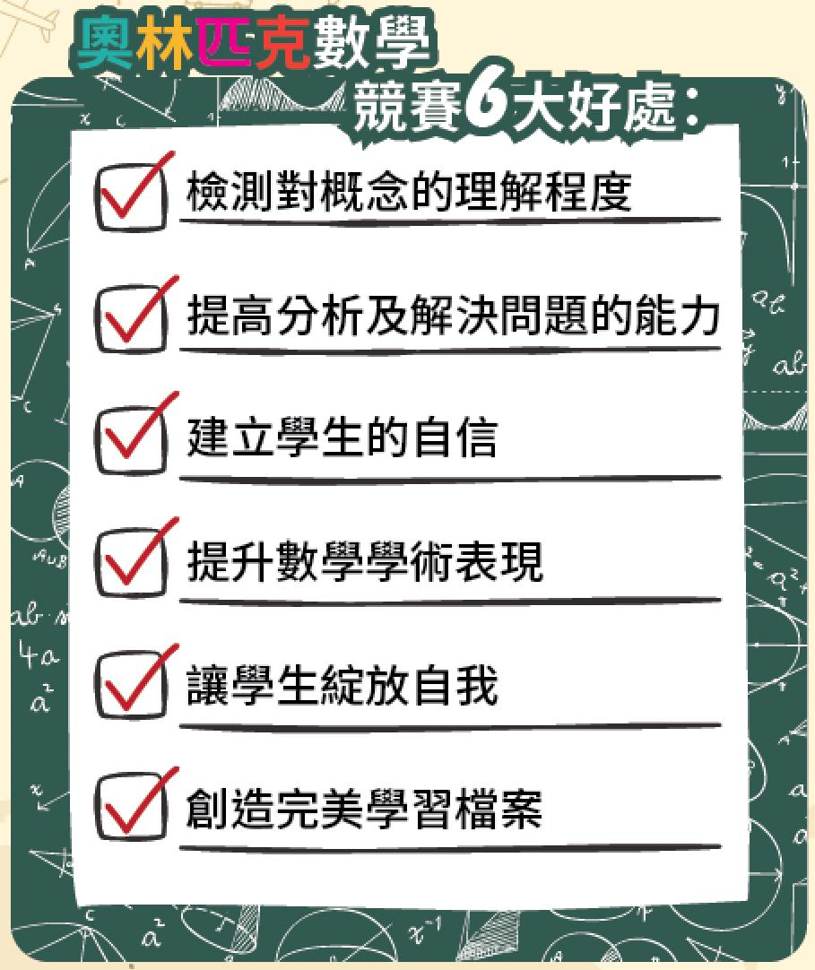 奥數競賽證書課程(K1)